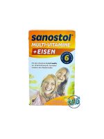 شربت مولتی ویتامین و آهن سانستول 6 (Multi-Vitamin Sanostol EISEN 6)