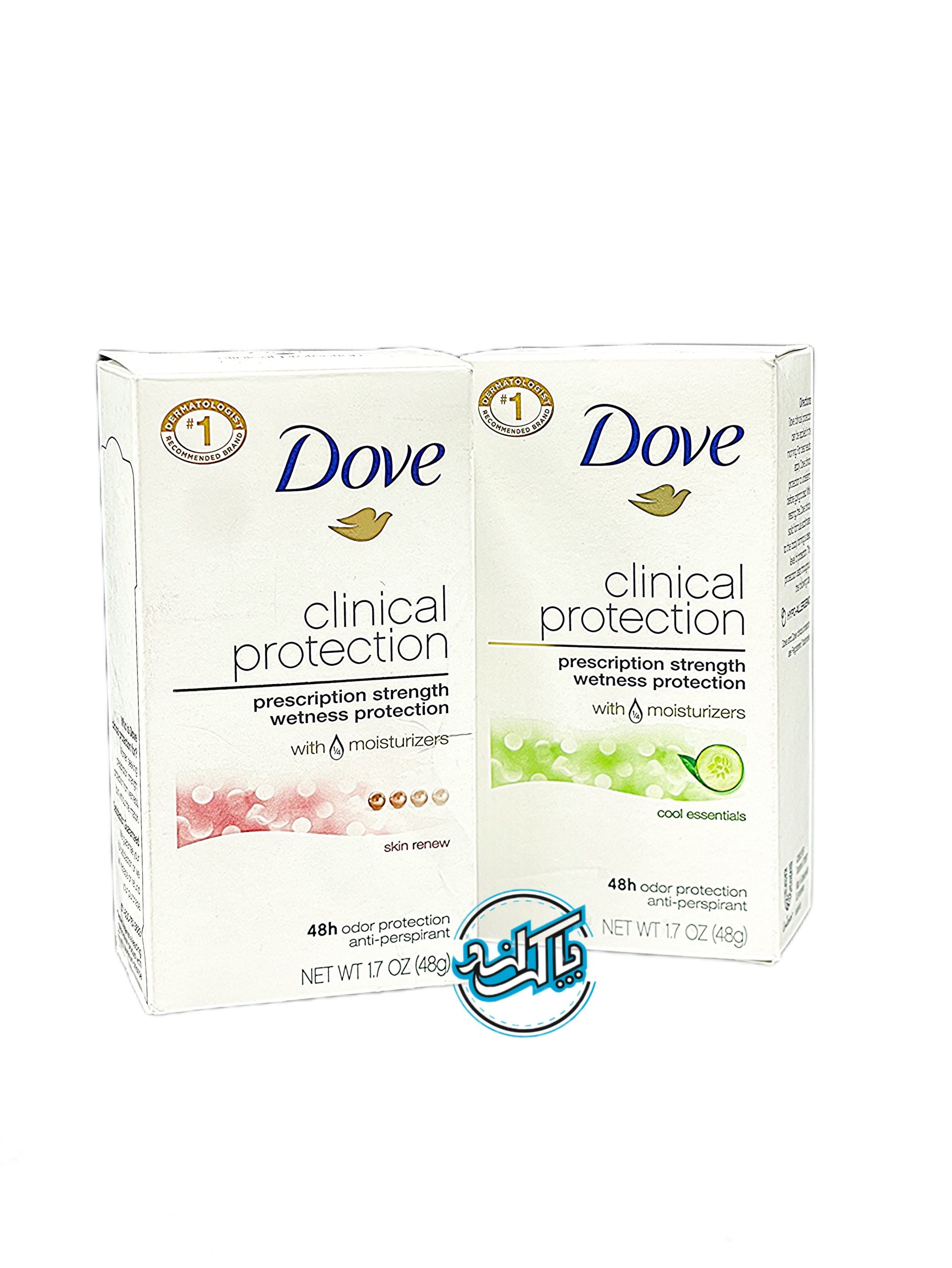 dove clinical (1) دئودورانت و ضد تعریق داو DOVE Clinical Protection - Image 1