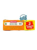 غذای کودک با مخلوط میوه ای با طعم عسل، موز، سیب و بیسکوییت پلاسمون Plasmon - Image 3